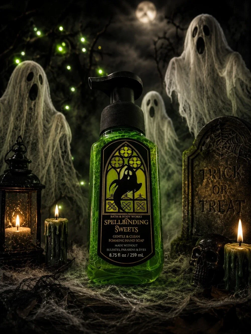 Bath And Body Works Spellbinding Sweets Foaming Hand Soap Halloween Spooky New